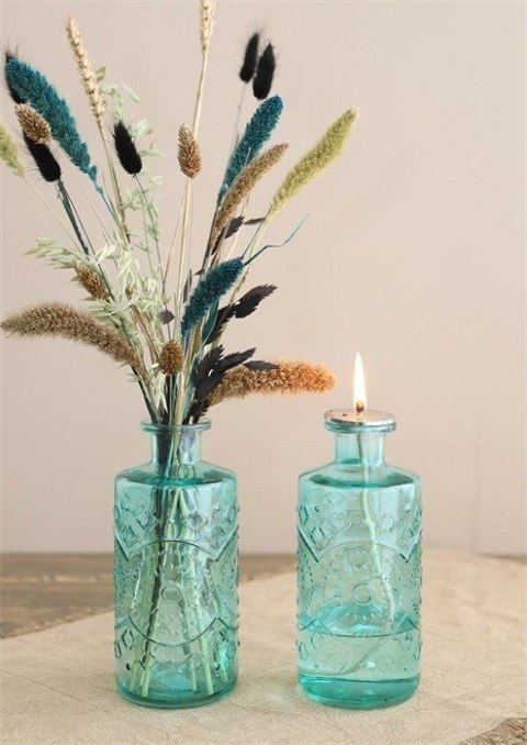 29764 BERLIN SOFT BLUE BUTELKA 21hx9cm