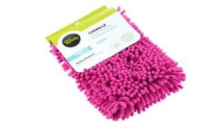 C&P-0528 MOP KOŃCÓWKA ZAPAS CHENILLE RÓŻOWY