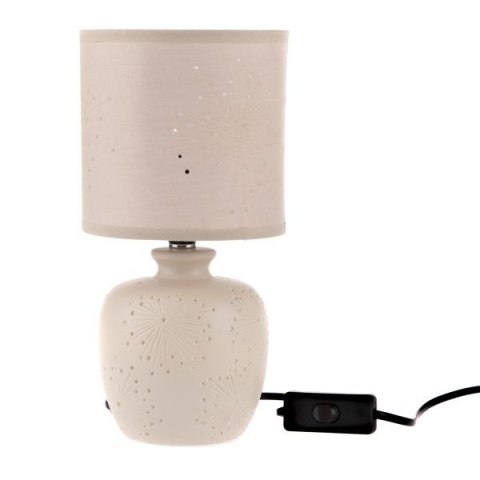 DS LAM4104-N CERAM. LAMPA STOŁOWA BEŻOWA