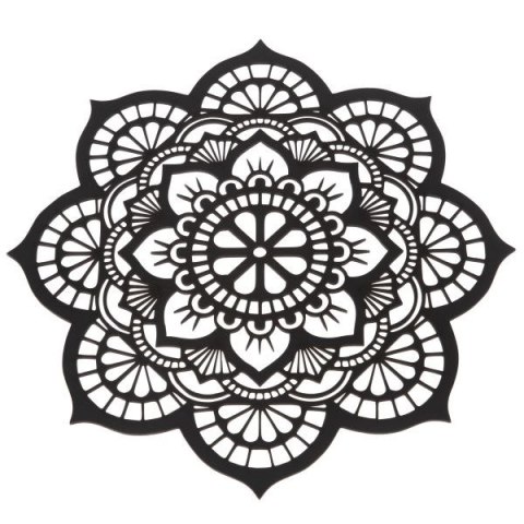 DS VYR125 DREWNIANA DEKORACJA ŚCIENNA - MANDALA