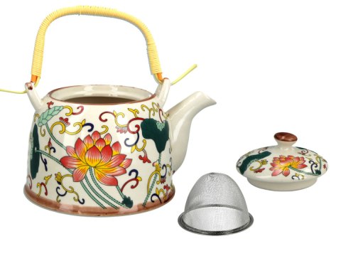 H. 418-5119 CZAJNIK CERAMICZNY Z ZAPARZACZEM