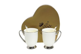 PIP W23SV10-06334 KPL 2 KUBKÓW Z ŁYŻECZ. SILVER