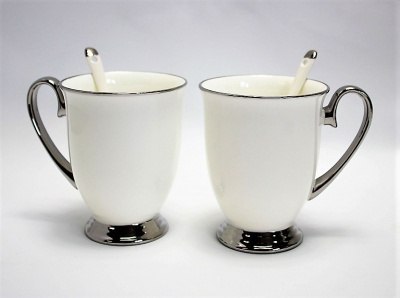 PIP W23SV10-06334 KPL 2 KUBKÓW Z ŁYŻECZ. SILVER