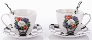 PiP W22LE60-01766 KPL 2 FILIŻANEK SPOD. FLOR.WOMAN