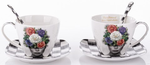 PiP W22LE60-01766 KPL 2 FILIŻANEK SPOD. FLOR.WOMAN