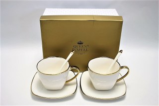 PiP W23GD60-06341 KPL 2 FILIŻANEK ZE SPOD. GOLD