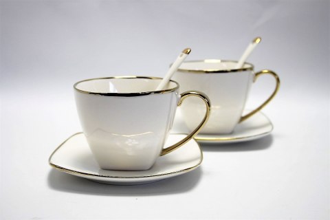 PiP W23GD60-06341 KPL 2 FILIŻANEK ZE SPOD. GOLD