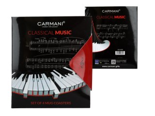 CARM. 022-4005 KPL 4 PODKŁADEK KORK. MUSIC