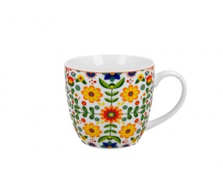 DUO KUBEK 460 ML W KOSZYCZKU MERIDA WHITE K.1904