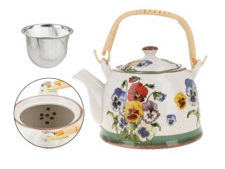 H. 418-5500 CZAJNIK CERAMICZNY Z ZAPARZ. BRATKI