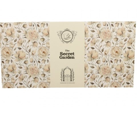 KPL 6 FILIŻANEK ROYAL ENGLISH ROSES WHITE K.6909