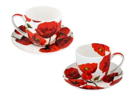 CARM. 840-7103 KPL 2 FILIŻANEK FLORAL STORY MAKI