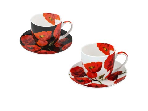 CARM. 840-7103 KPL 2 FILIŻANEK FLORAL STORY MAKI