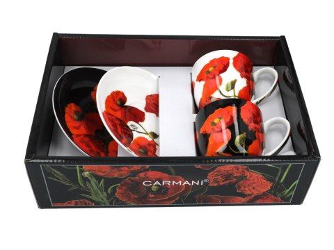CARM. 840-7103 KPL 2 FILIŻANEK FLORAL STORY MAKI
