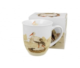 DUO KUBEK 400ML PTASI ŚWIAT BOCIANY K.3600