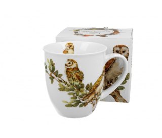 DUO KUBEK 400ML PTASI ŚWIAT SOWY ZWYCZAJNE K.3723