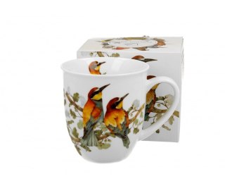 DUO KUBEK 400ML PTASI ŚWIAT ŻOŁNY K.3754