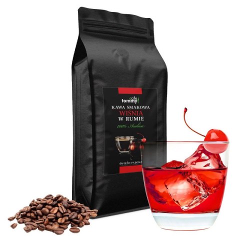 KAWA SMAKOWA WIŚNIA W RUMIE 1KG