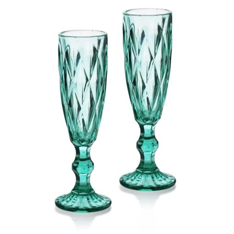 MX HTID4031 ELISE TURQUOISE KPL 6 KIELISZKÓW 180ML