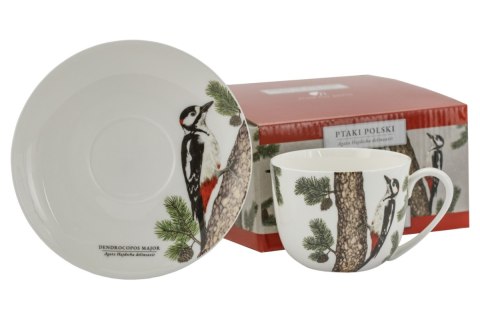 MP 167-5202 FILIŻANKA 280 ML SPODEK DZIĘCIOŁ DUŻY