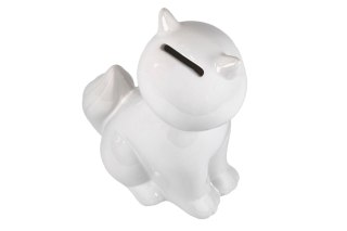 DS SUK009 CERAMICZNA SKARBONKA - KOT BIAŁY