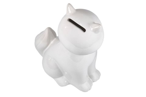 DS SUK009 CERAMICZNA SKARBONKA - KOT BIAŁY