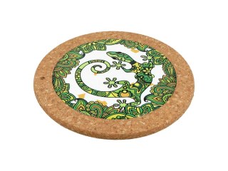 H. 008-1420 PODSTAWKA CERAMICZNA JASZCZURKA