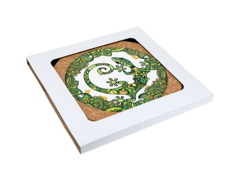 H. 008-1420 PODSTAWKA CERAMICZNA JASZCZURKA