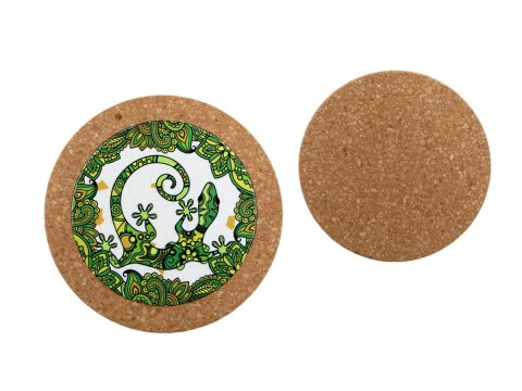 H. 008-1420 PODSTAWKA CERAMICZNA JASZCZURKA