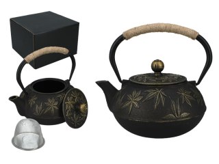 H. 418-3109 CZAJNICZEK ŻELIWNY Z ZAPARZACZEM