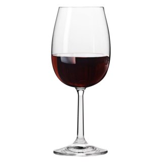 KROSNO KPL 6 KIELISZKÓW DO WINA CZERW. PURE 390ML