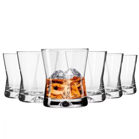 KROSNO KPL 6 SZT SZKLANEK WHISKY X-LINE 360ML 7428