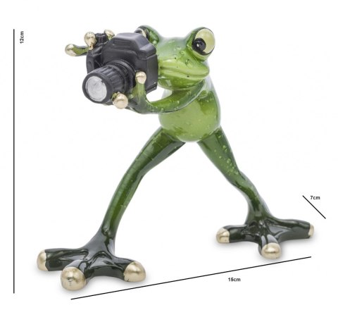 PIP A-127600 FIGURKA ŻABA FOTOGRAF