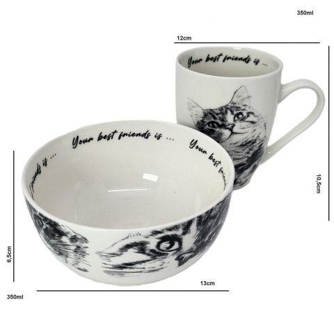 PIP Q1-05287 KUBEK Z MISECZKĄ KOT