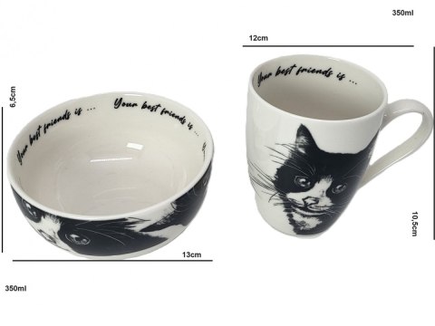 PIP Q1-05300 KUBEK Z MISECZKĄ KOT