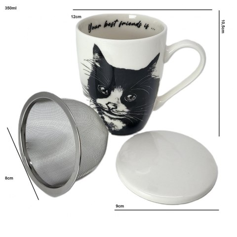 PIP Q1-05454 KUBEK Z ZAPARZACZEM KOT