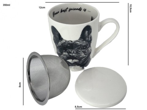 PIP Q1-05485 KUBEK Z ZAPARZACZEM BULDOG