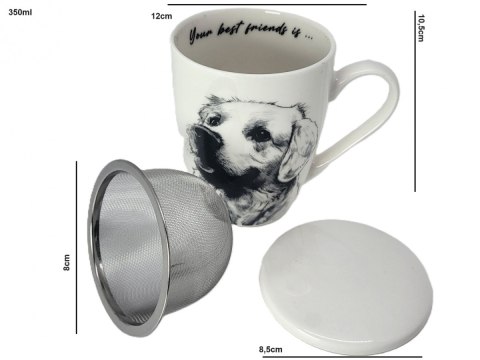 PIP Q1-05508 KUBEK Z ZAPARZACZEM LABRADOR