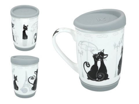 CARM. 017-6005 KUBEK TRAVELLING CATS PARYŻ