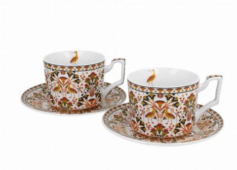 DUO KPL 2 FILIŻANEK 280ML ZE SPODKAMI HERON 7233