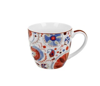 DUO KUBEK 460ML NARESH RED W KOSZYCZKU