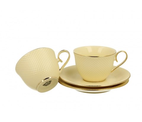 ECRU KPL 2 FILIŻANKI ESPRESSO SPOD. VESPER K.4522