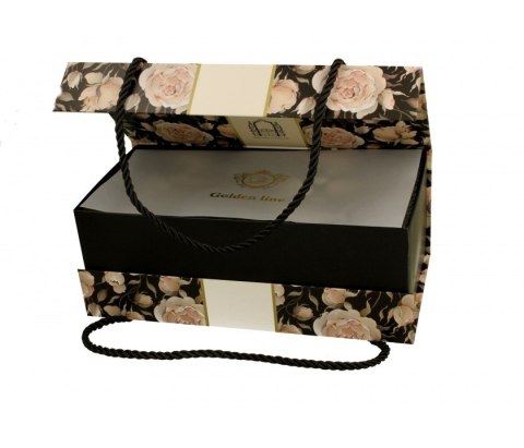 GOLDEN LINE KPL 2 KUBKI ENGLISH ROSES BLACK K.7981