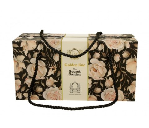 GOLDEN LINE KPL 2 KUBKI ENGLISH ROSES BLACK K.7981