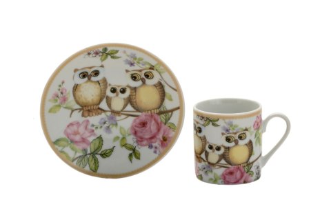 MP 388-8108 KPL 2 FILIŻANKI ESPRESSO 80 ML SOWY