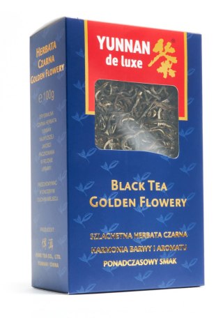 YUNNAN HERB. BLACK TEA GOLDEN FLOWERY LBQ-101 100G