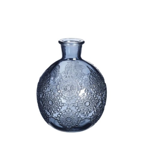29677 BOLOGNA DARK BLUE BUTELKA 9,6xh12 GRANATOWA