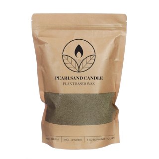 32720 Świeca perłowa (granulat) 400gr ciemnozielon