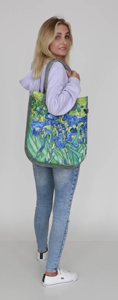 BER. TORBA CITY "IRISES" 35x42x10 K.4034