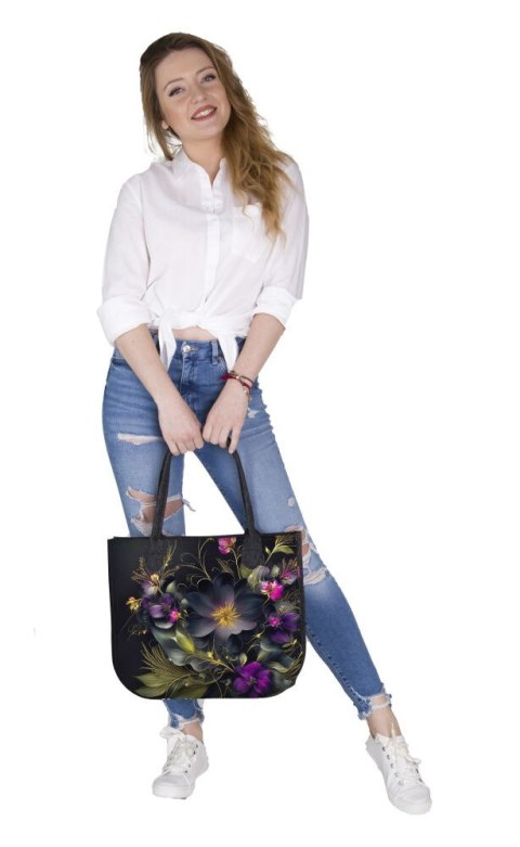 BER. TORBA LADY XL "MAURA" 42x35x10 ANTRACYT